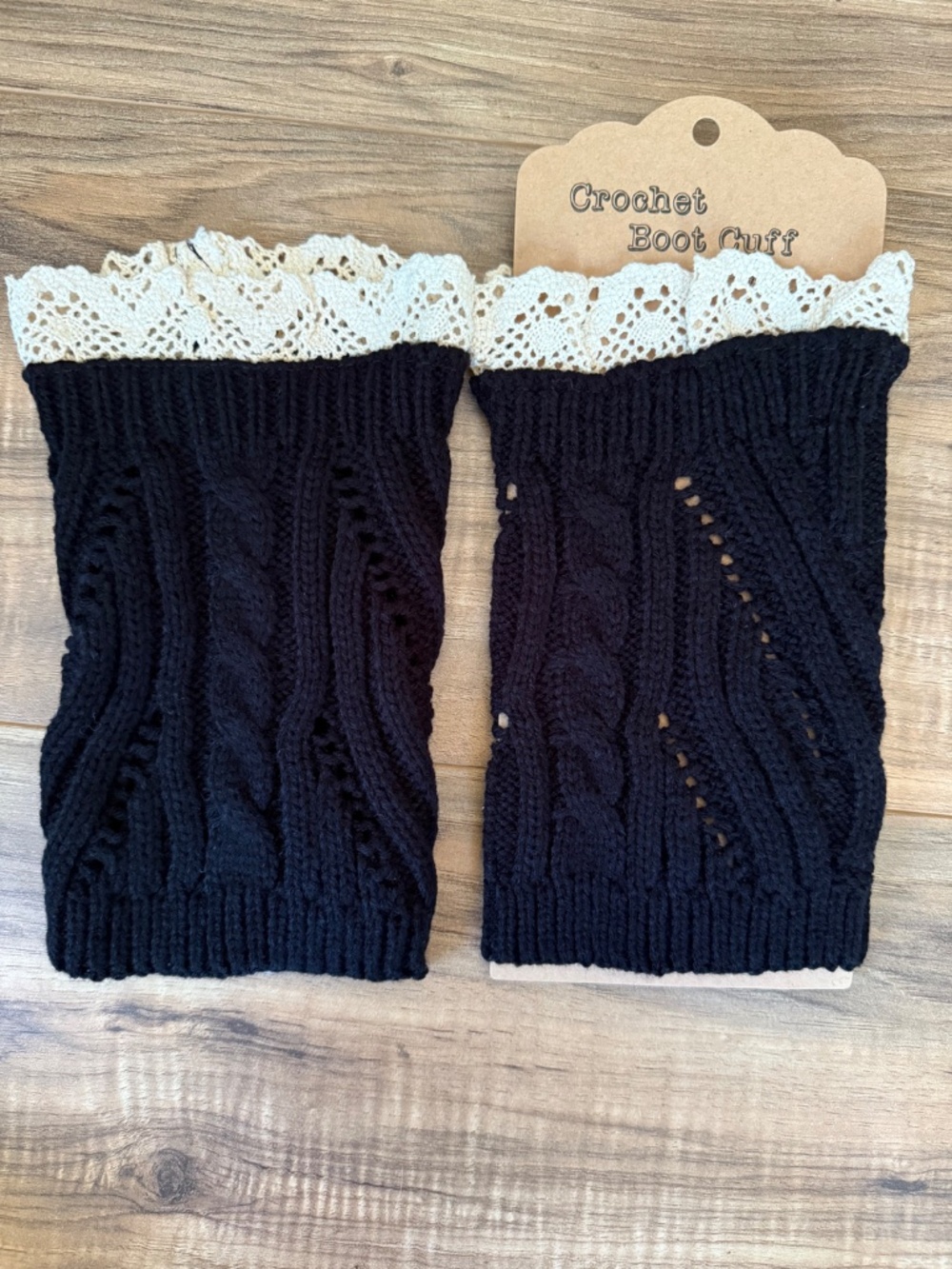 Soft Ruffle Boot Cuffs - Picture 2 of 7